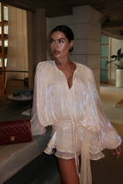 Sylvie - Ruffle Mini Dress Olivia The Label