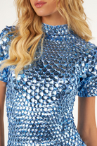 Coraline - High Neck Mini Dress Olivia The Label