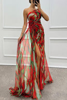 Heidi - Vibrant Maxi Dress Olivia The Label Red XS