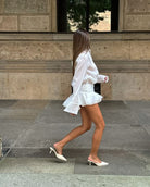 Brontë - Pleated Mini Dress Olivia The Label