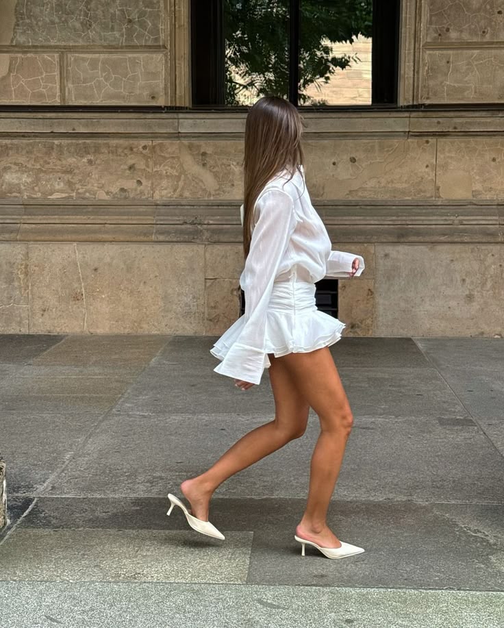 Brontë - Pleated Mini Dress Olivia The Label