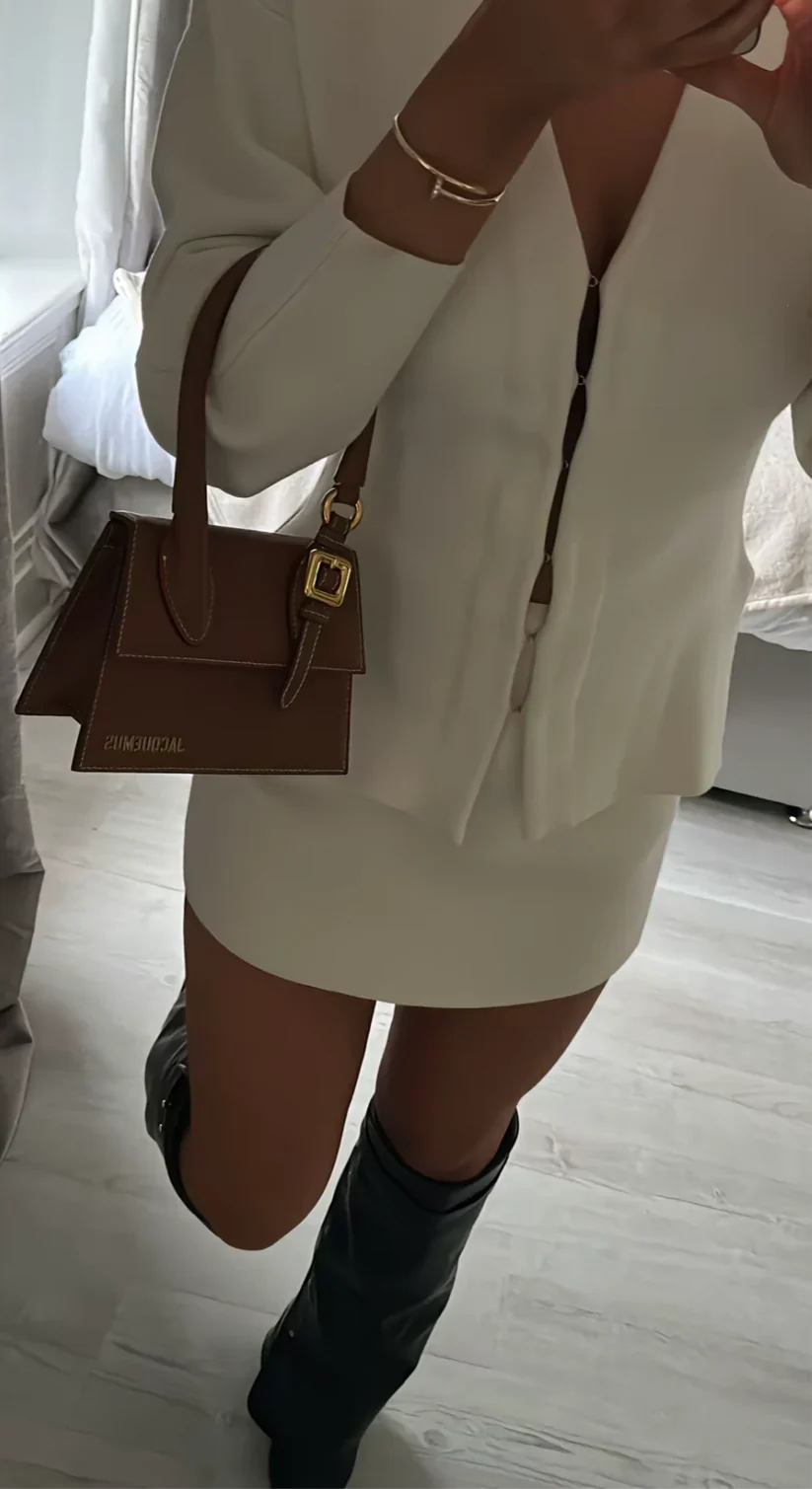 Thea - Ribbed Knitted Set Olivia The Label