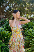 Saskia - Ruffle Maxi Dress Olivia The Label