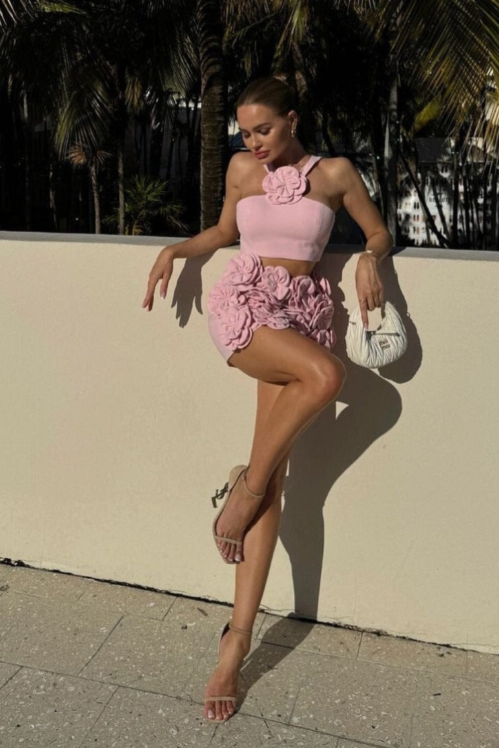 Willa - Elegant Floral Mini Set Olivia The Label