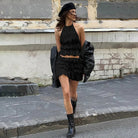 Tamsin - Pleated Backless Two-Piece Set Olivia The Label