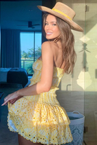 Anya - Ruffle Mini Dress Olivia The Label