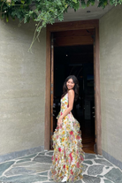 Saskia - Ruffle Maxi Dress Olivia The Label