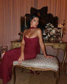 Rosie - Strapless Bodycon Maxi Dress Olivia The Label