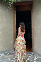 Saskia - Ruffle Maxi Dress Olivia The Label