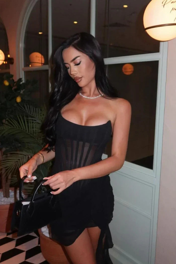 Lynette Corset Mini Dress Olivia The Label