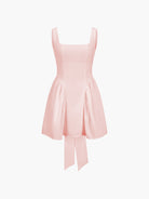 Taliah Open Back Mini Dress Olivia The Label Pink XS