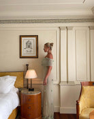 Yindi - Maternity Off-Shoulder Maxi Dress Olivia The Label