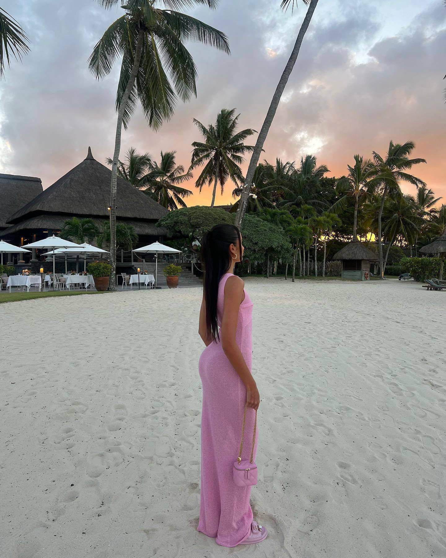 Mika - Round Neck Knitted Maxi Dress Olivia The Label