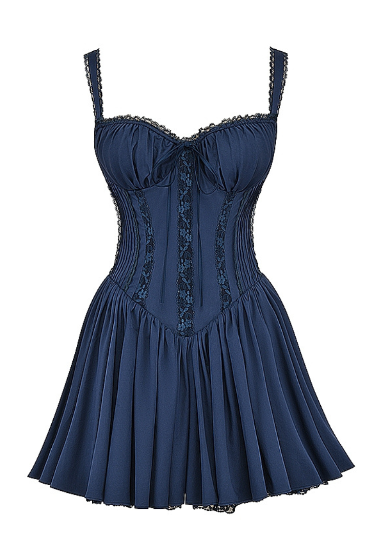 Eve - Sleeveless Mini Dress Olivia The Label Navy XS