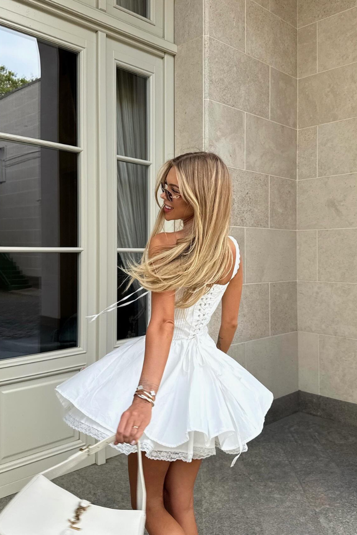 Eve - Sleeveless Mini Dress Olivia The Label