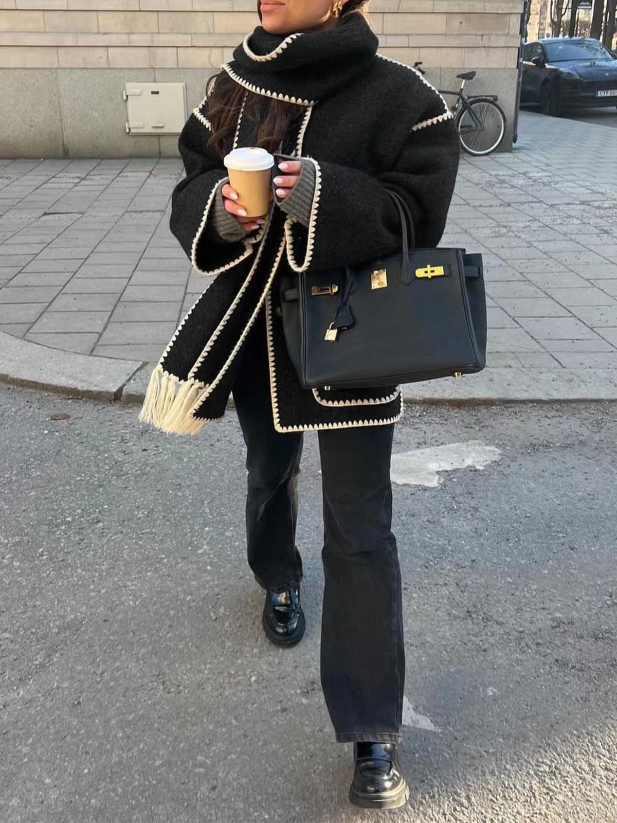 Kalina - Scarf Jacket Olivia The Label