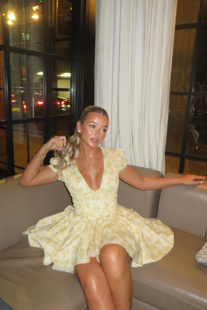 Gigi - Floral Mini Dress Olivia The Label