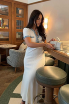 Kenzie - Buttoned Maxi Dress Olivia The Label