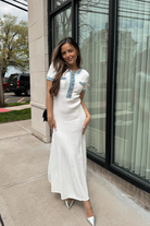 Kenzie - Buttoned Maxi Dress Olivia The Label