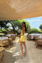 Edena - Golden Rings Mini Dress Olivia The Label