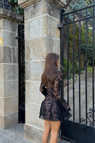 Zadie - Long Sleeved Lace Mini Dress Olivia The Label