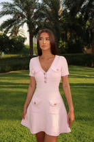 Bondella - Chic Mini Dress Olivia The Label Baby Pink XS