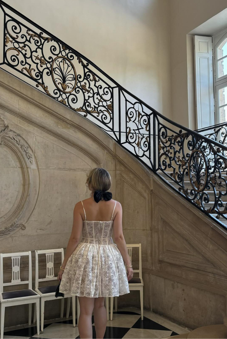 Poppy - Lace Mini Dress Olivia The Label