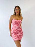 Adelaide - Floral Mini Dress Olivia The Label