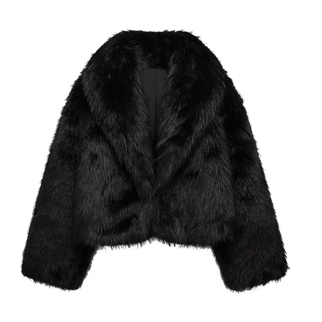 Lowanna - Faux Fur Coat Olivia The Label