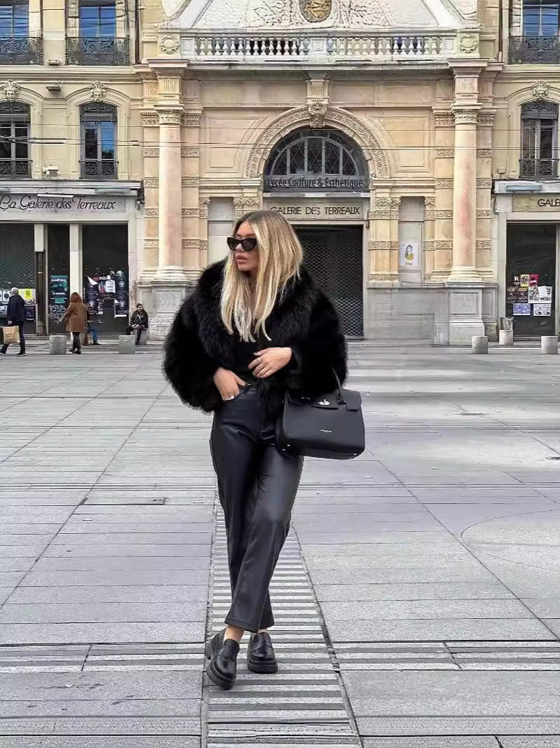 Lowanna - Faux Fur Coat Olivia The Label