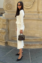 Lara - V-Neck Knitted Set Olivia The Label