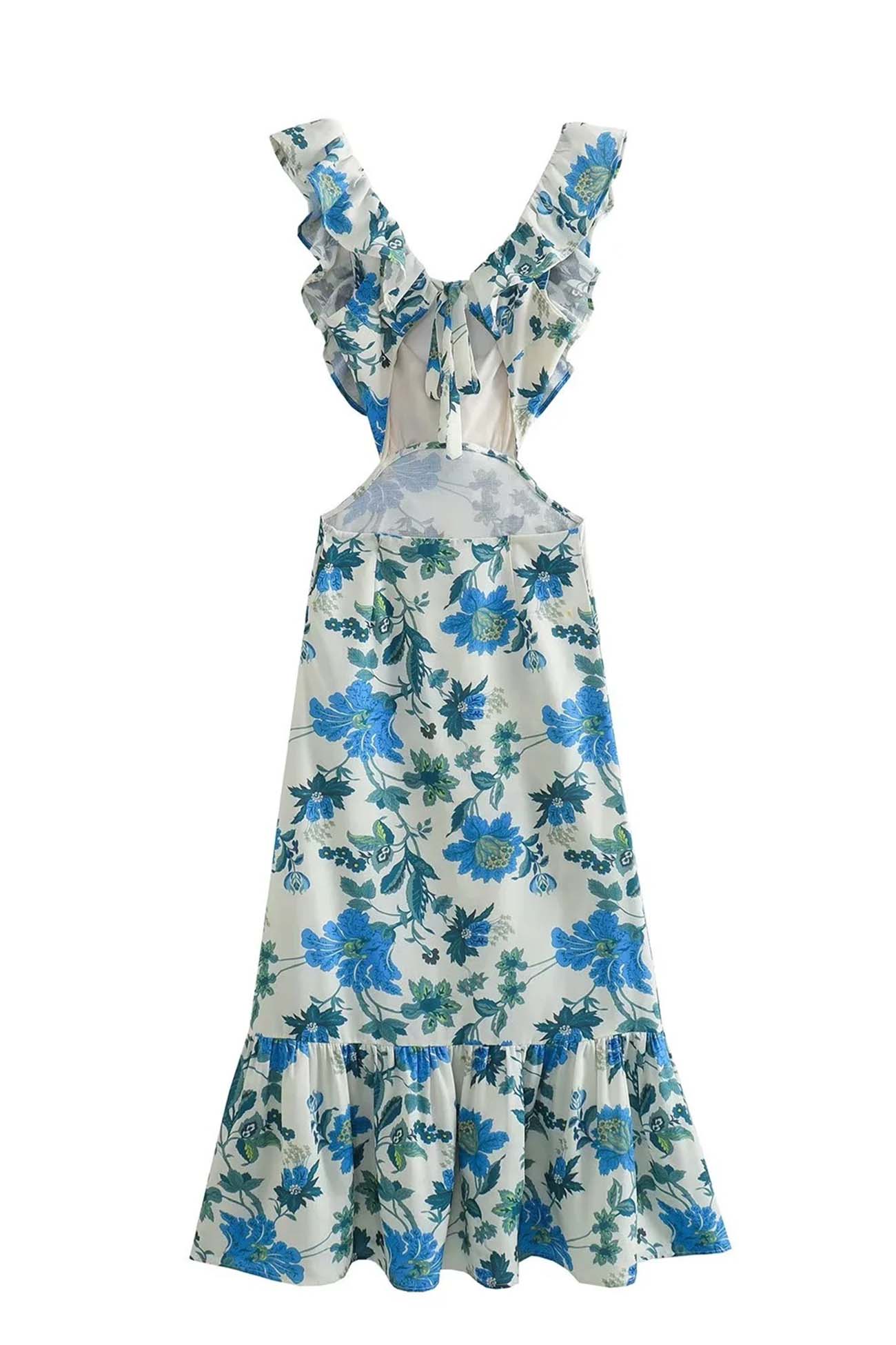 Tiarna - Ruffles Maxi Dress Olivia The Label