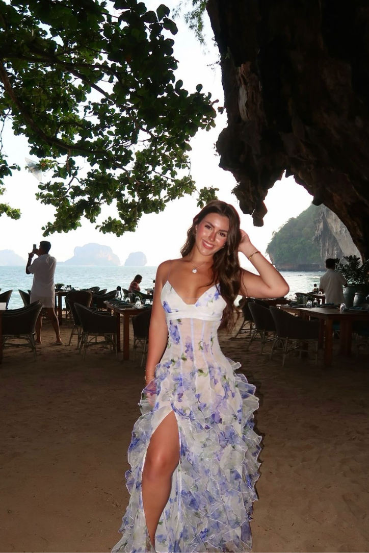 Maisie - Floral Maxi Dress Olivia The Label