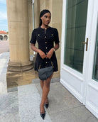 Zinnia - Knitted Mini Dress Olivia The Label