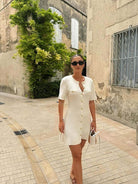 Zinnia - Knitted Mini Dress Olivia The Label