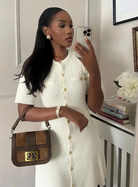 Zinnia - Knitted Mini Dress Olivia The Label