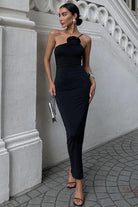 Valli - Sleeveless Midi Dress Olivia The Label Black XS