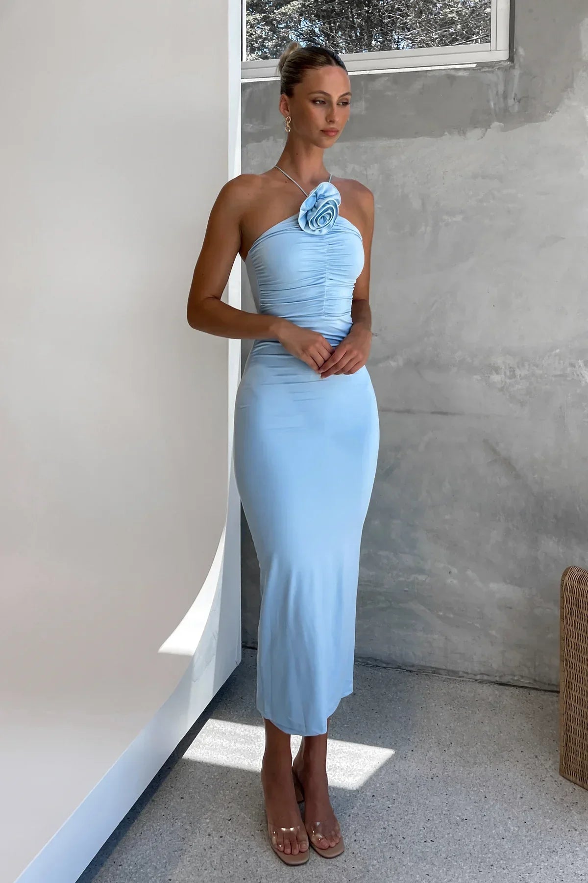 Valli - Sleeveless Midi Dress Olivia The Label