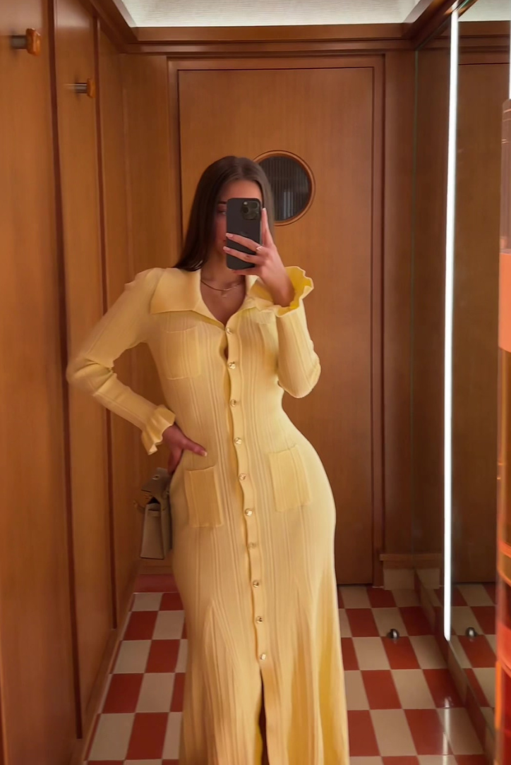 Sylvia - Knit Maxi Dress Olivia The Label