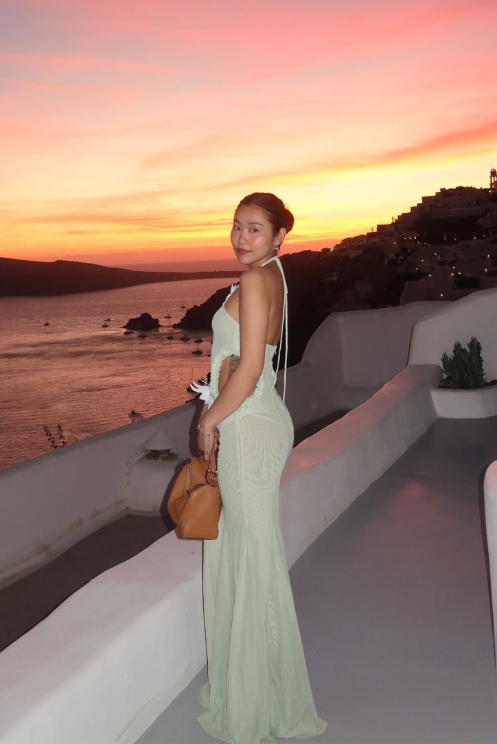 Liora - Maternity Mermaid-Fit Maxi Dress Olivia The Label