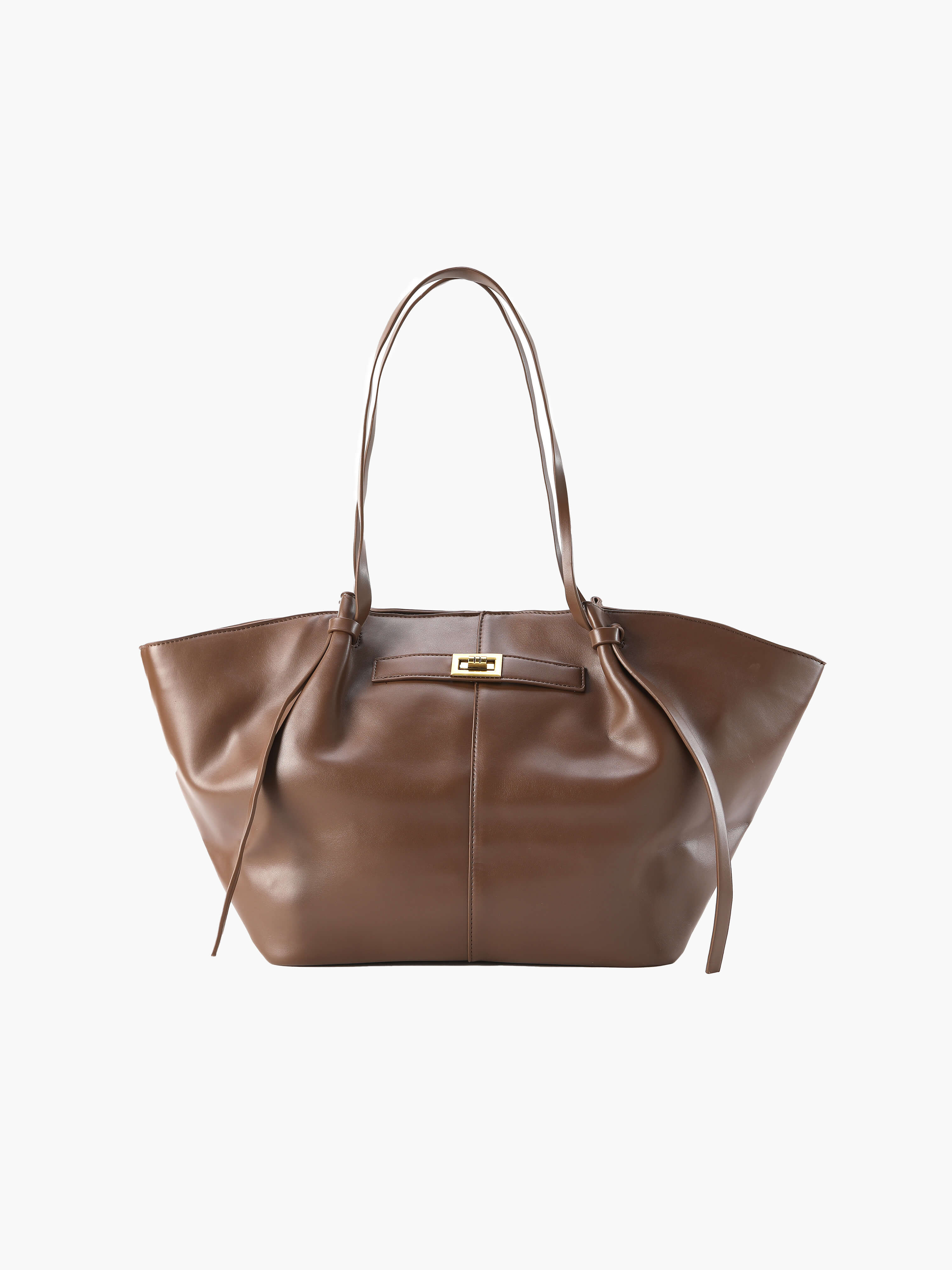 Elaina Tote Bag Handbags Olivia The Label Brown Regular