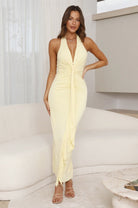 Nova - Halter Maxi Dress Olivia The Label