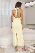 Nova - Halter Maxi Dress Olivia The Label