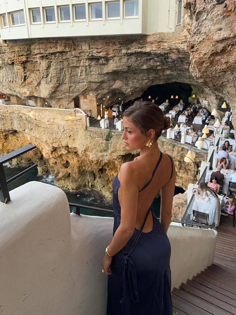 Caroline - Backless Maxi Dress Olivia The Label