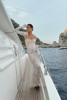 Alice - Lace Maxi Dress Olivia The Label White XS