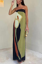 Kate - Strapless Maxi Dress Olivia The Label