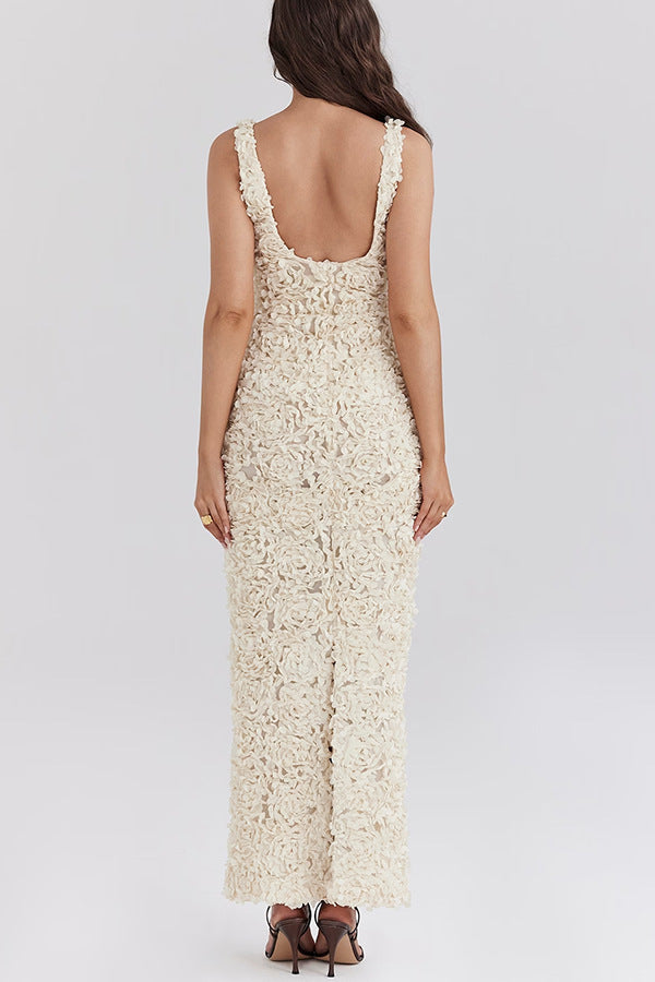 Lira - Floral Backless Maxi Dress Olivia The Label