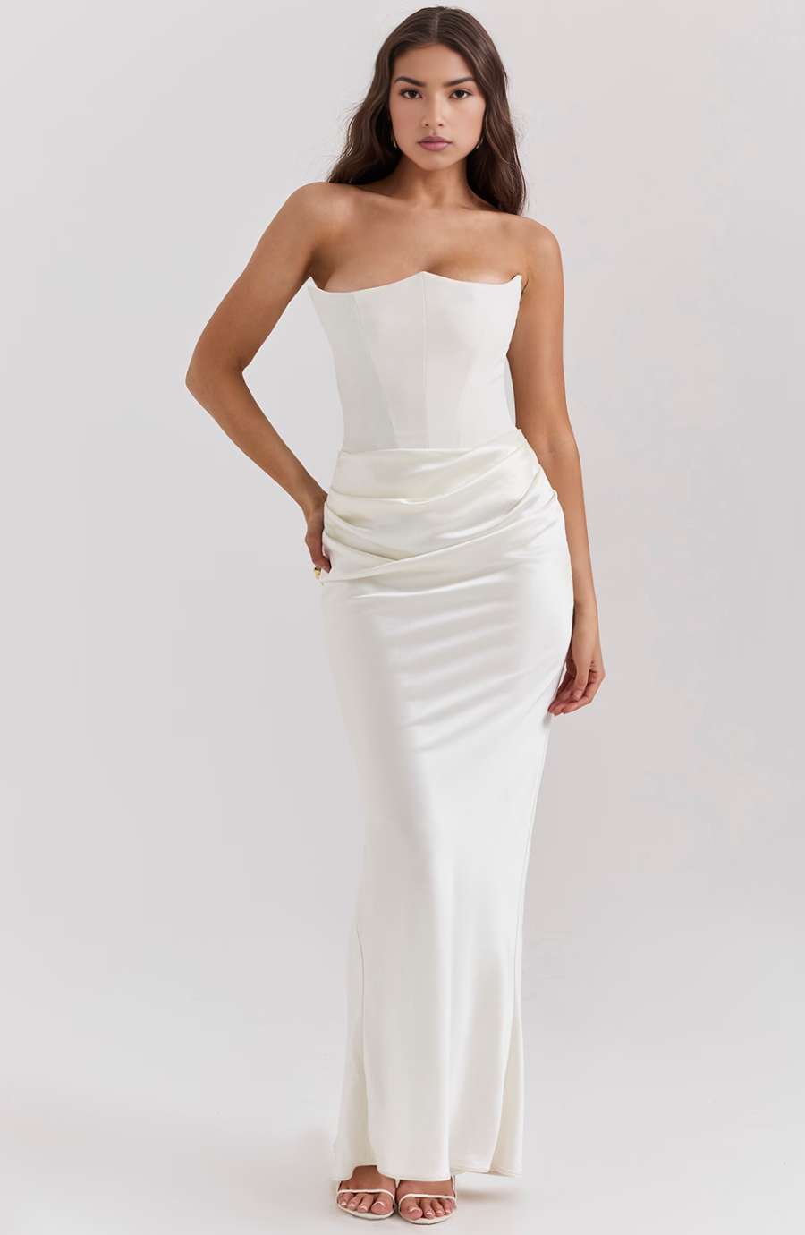 Chloe - Strapless Maxi Dress Olivia The Label