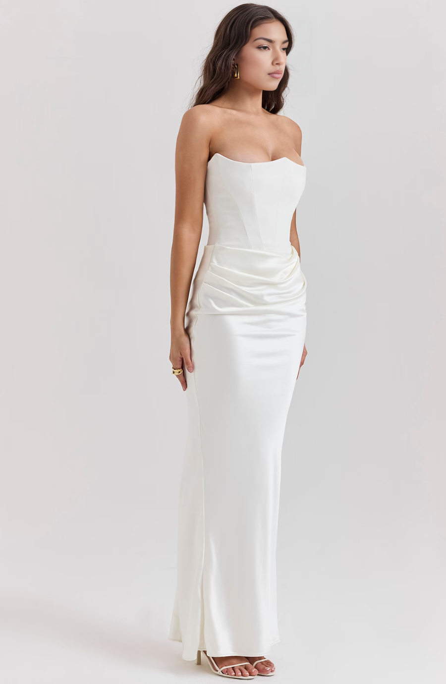 Chloe - Strapless Maxi Dress Olivia The Label