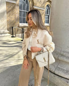 Yindi - Elegant Boucle Jacket Olivia The Label